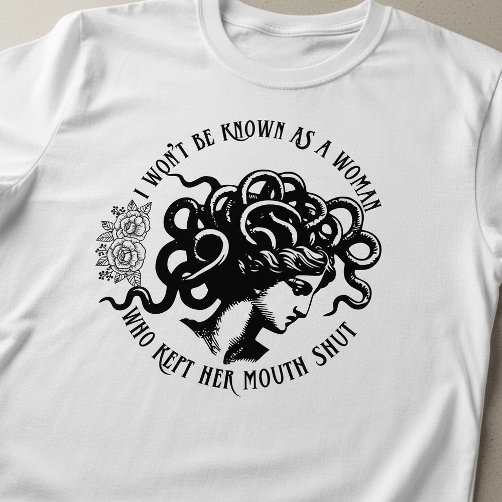 Medusa Woman Advocating Shirt - Picture 2 of 7